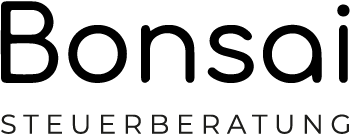Bonsai Steuerberatung Logo Wortmarke